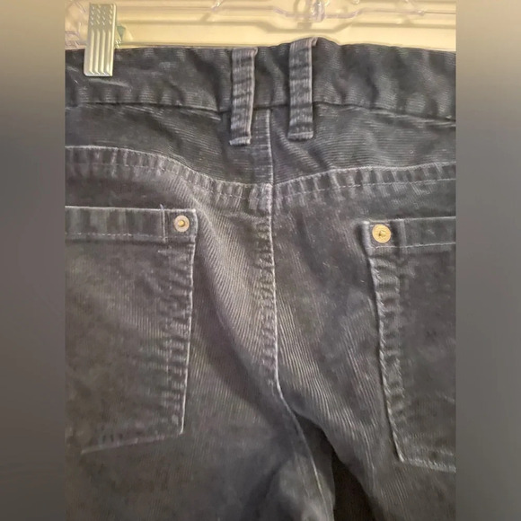 J Crew Favorite Fit Corduroy Pants Dark Blue Size 6 Short - Picture 11 of 11